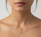 Chic Leaf Shaped Necklace