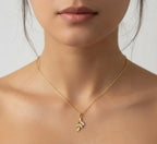 Chic Leaf Shaped Necklace