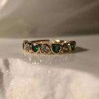 Victorian Elegance Open Ring - Diatoms