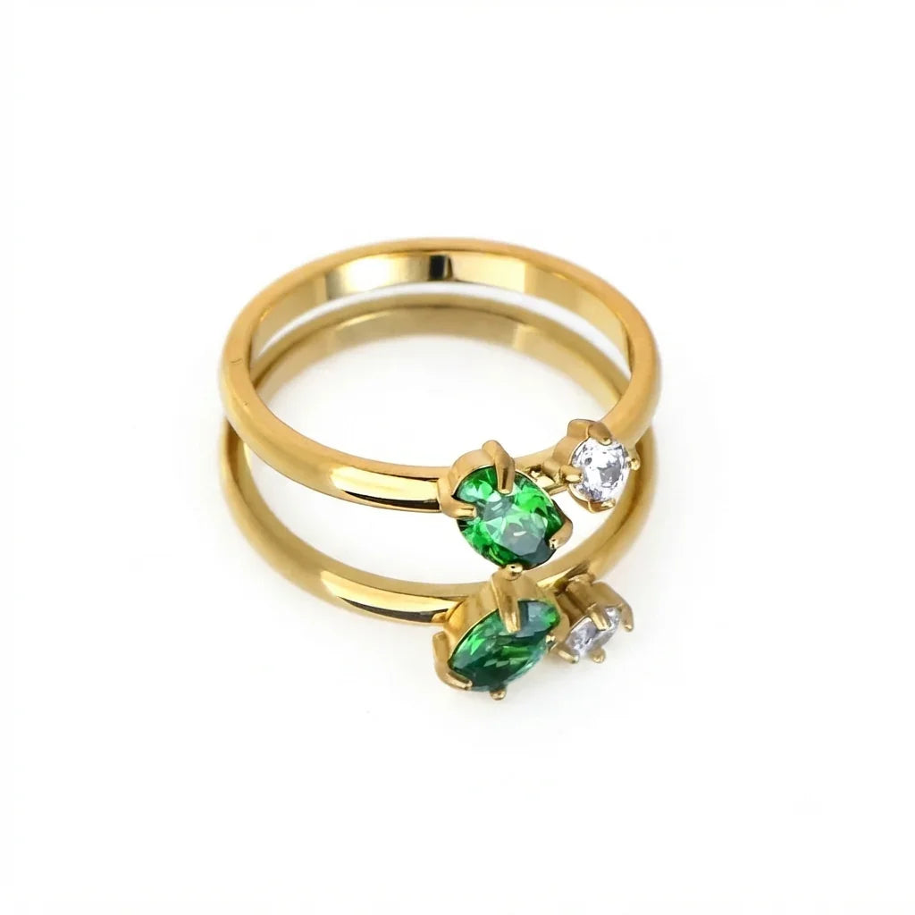 Elegant Asymmetrical Rings