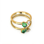 Elegant Asymmetrical Rings