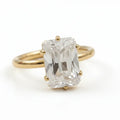 Luminous Rectangular Solitaire
Ring