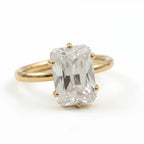 Luminous Rectangular Solitaire
Ring