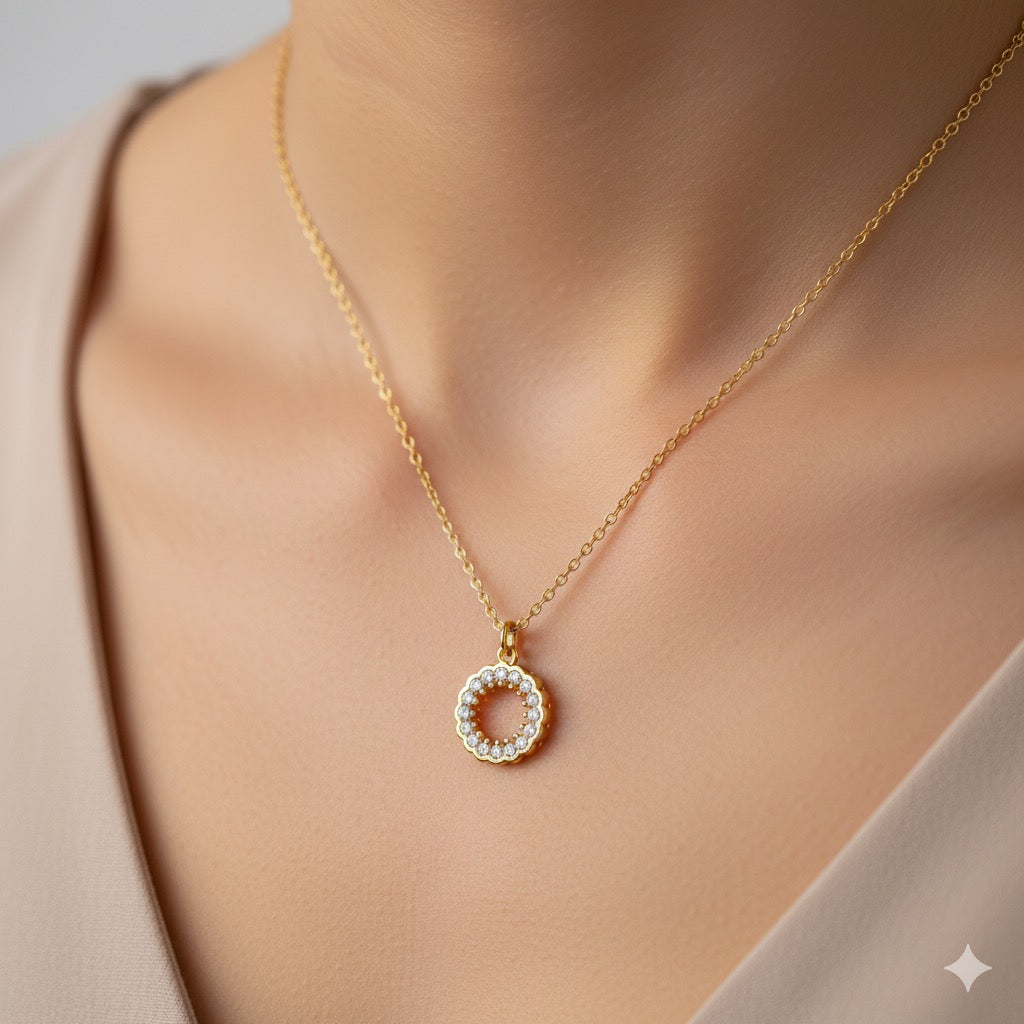 Chic Round Shaped Necklace