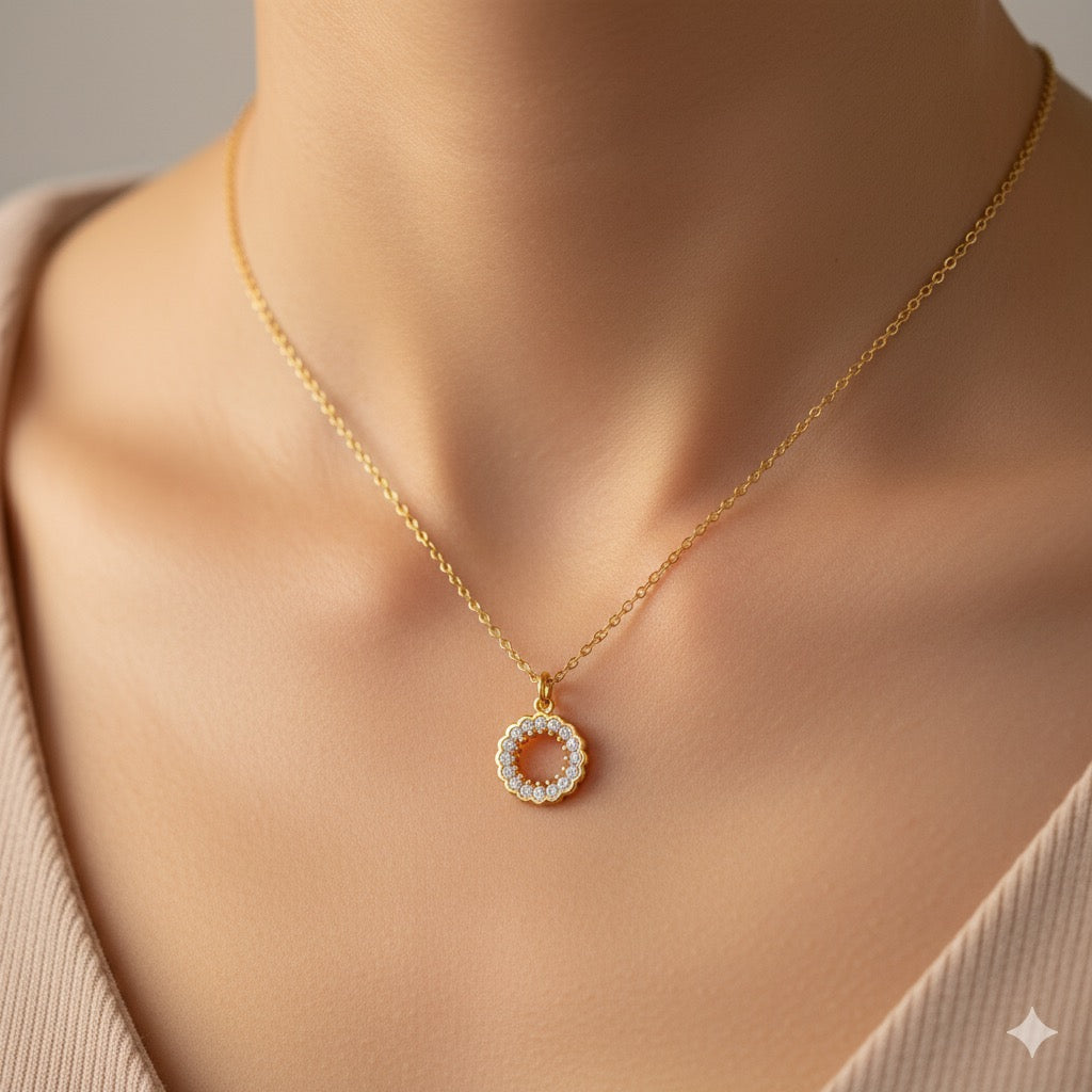 Chic Round Shaped Necklace