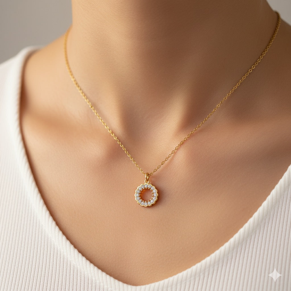 Chic Round Shaped Necklace