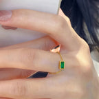 Zirconia Dazzle Chain Ring