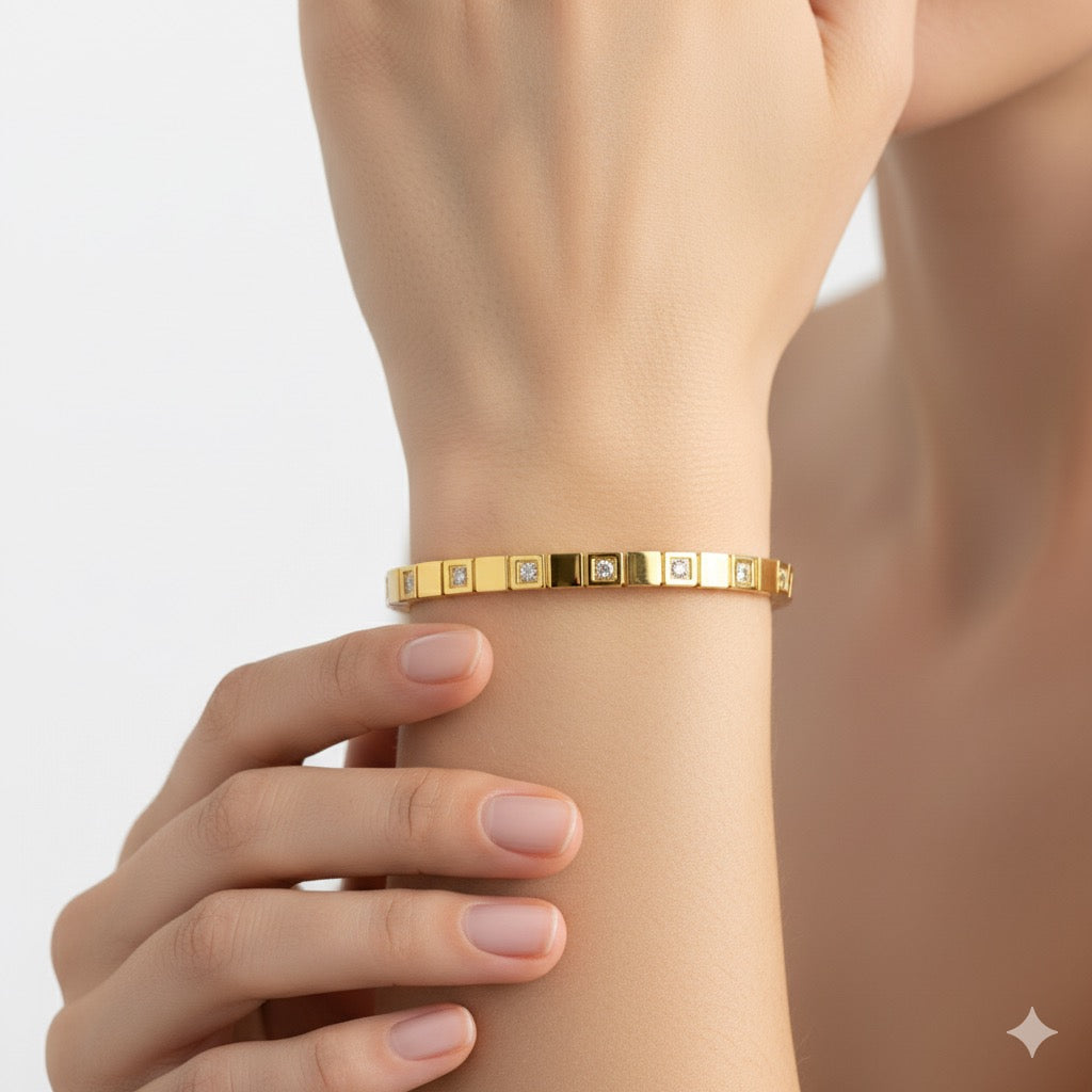 Shine Whisper Rhinestones Bracelets