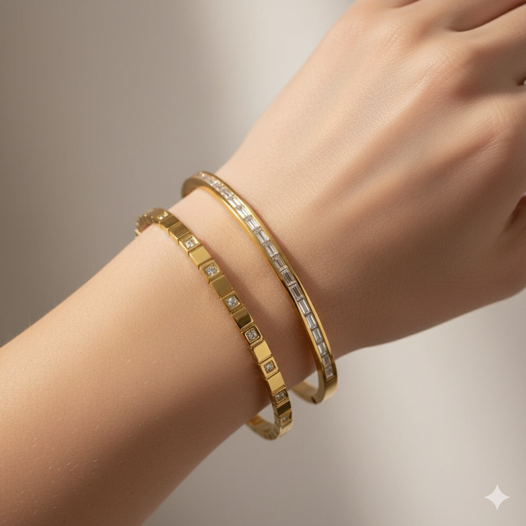 Shine Whisper Rhinestones Bracelets