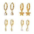 Bella Glow 4-Pair  Earrings Set