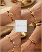 Vachan-Dhaaga 4 Rakhi Set