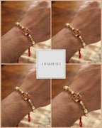 Satya-Sutra 4 Rakhi Set