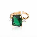 Nocturne Emerald Ring