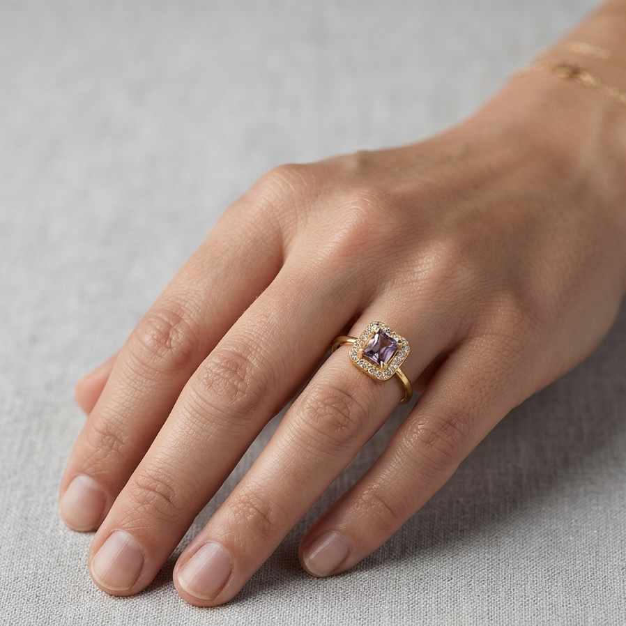 The Lavender Solstice Ring