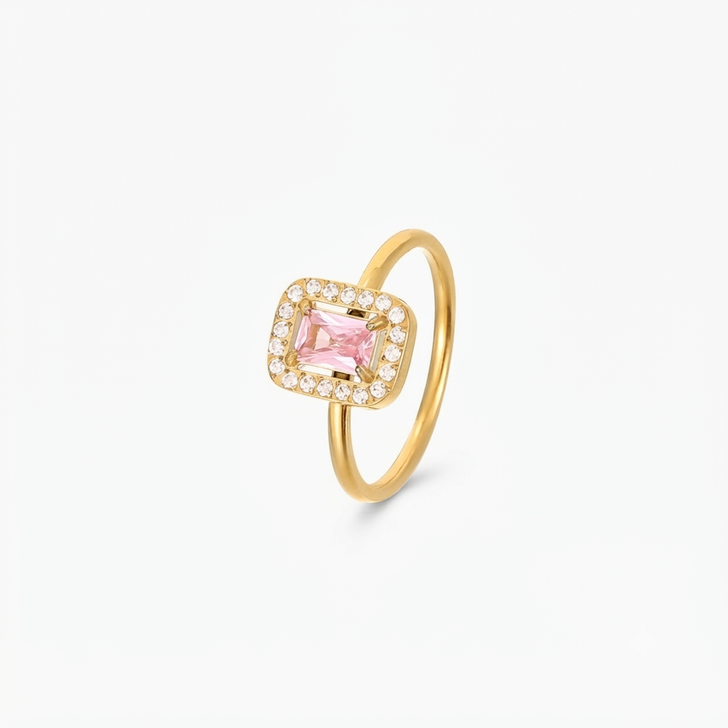 Kensington Pink Sapphire Ring