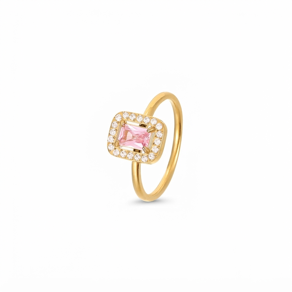 Kensington Pink Sapphire Ring