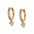 Aurelia Cluster Drop Earrings