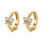 Butterfly Cluster Hoops