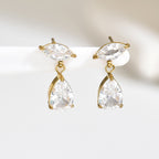 The Marquise Drop Earrings