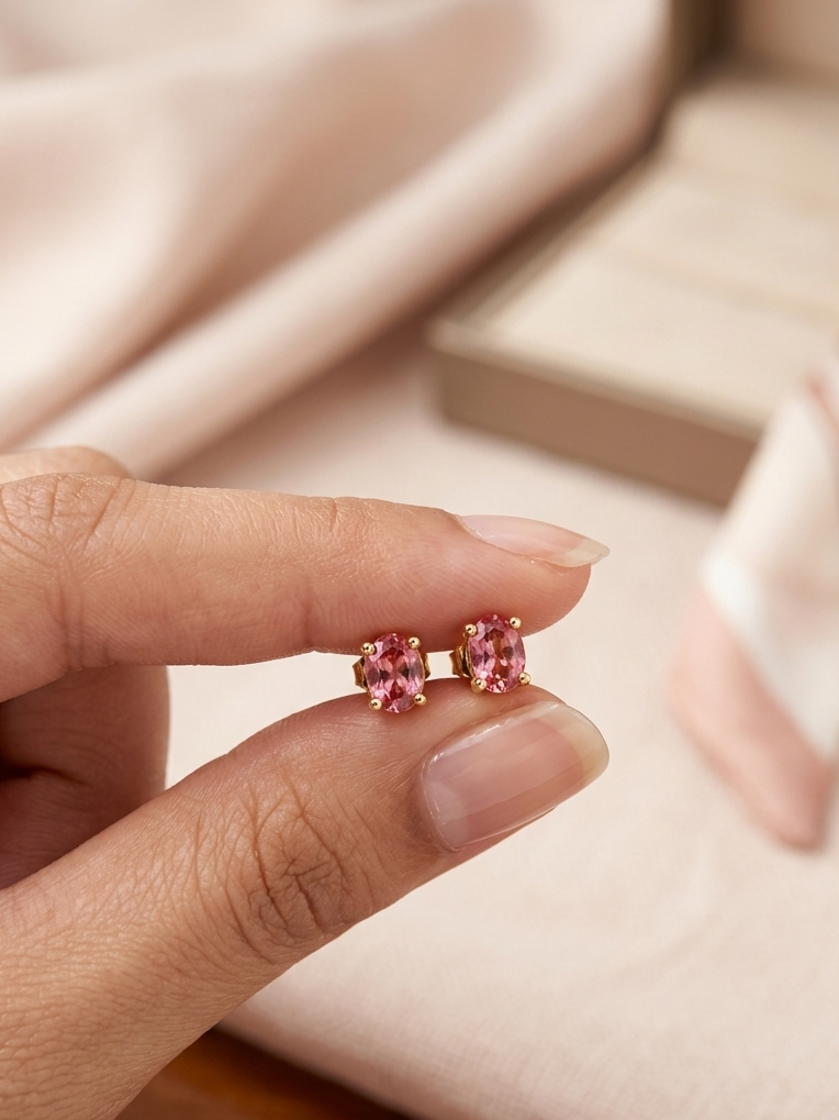 Petal Drift Tiny Stud Earrings
