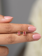 Petal Drift Tiny Stud Earrings
