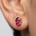 Petal Drift Tiny Stud Earrings