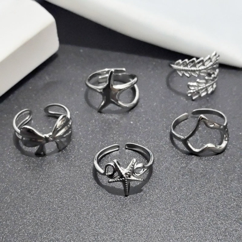 Sea Star Adjustable Ring