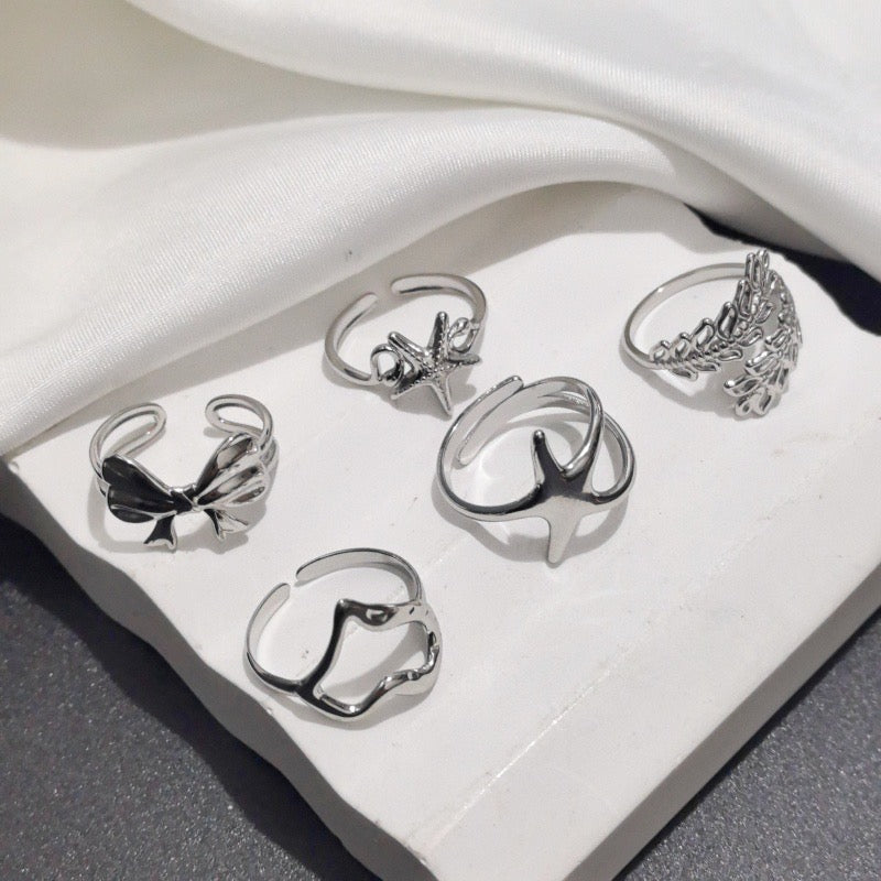 Starlight Coastal Adjustable Ring