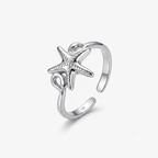 Sea Star Adjustable Ring