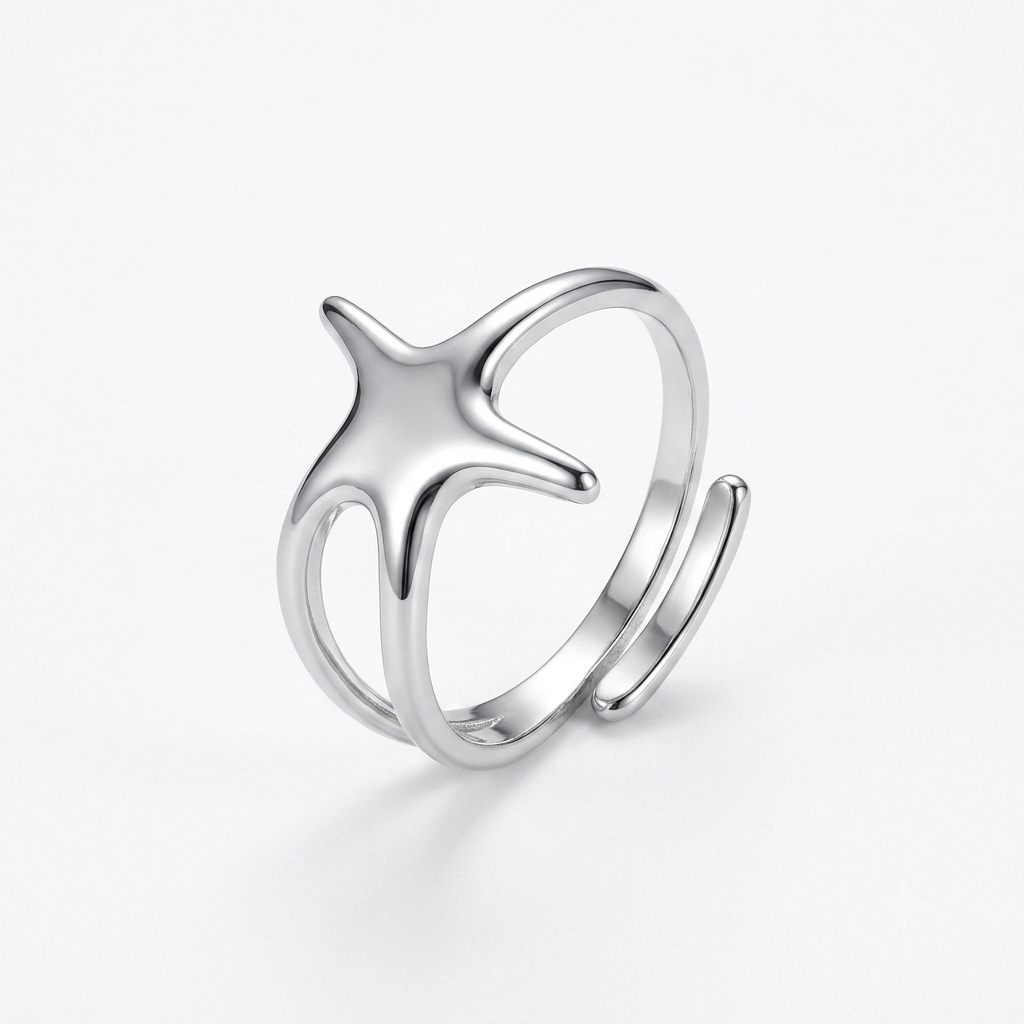 Starlight Coastal Adjustable Ring