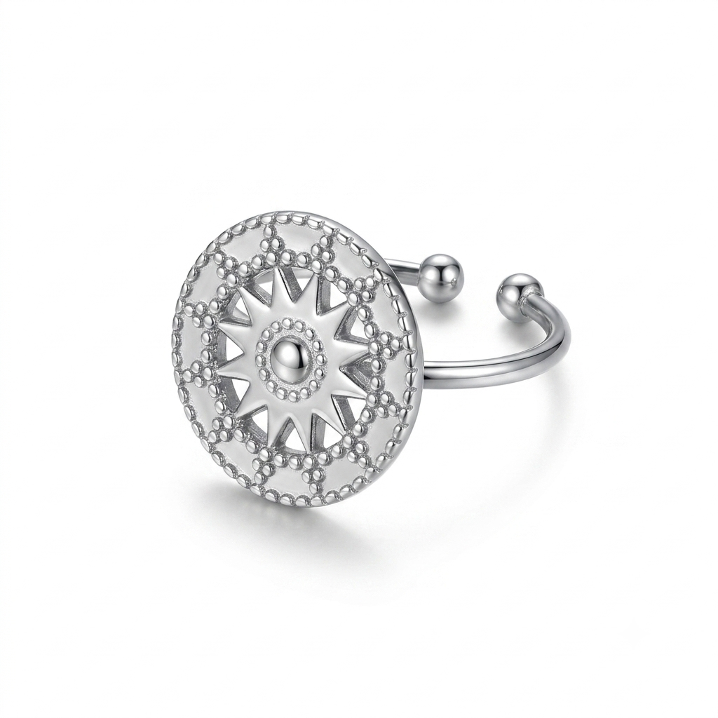 Stellar Compass Adjustable Ring