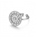 Stellar Compass Adjustable Ring