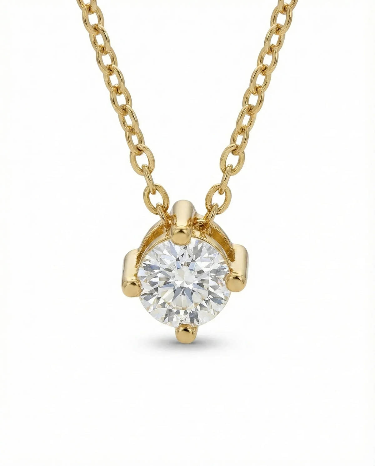 Luxe Dainty Diamond Necklace