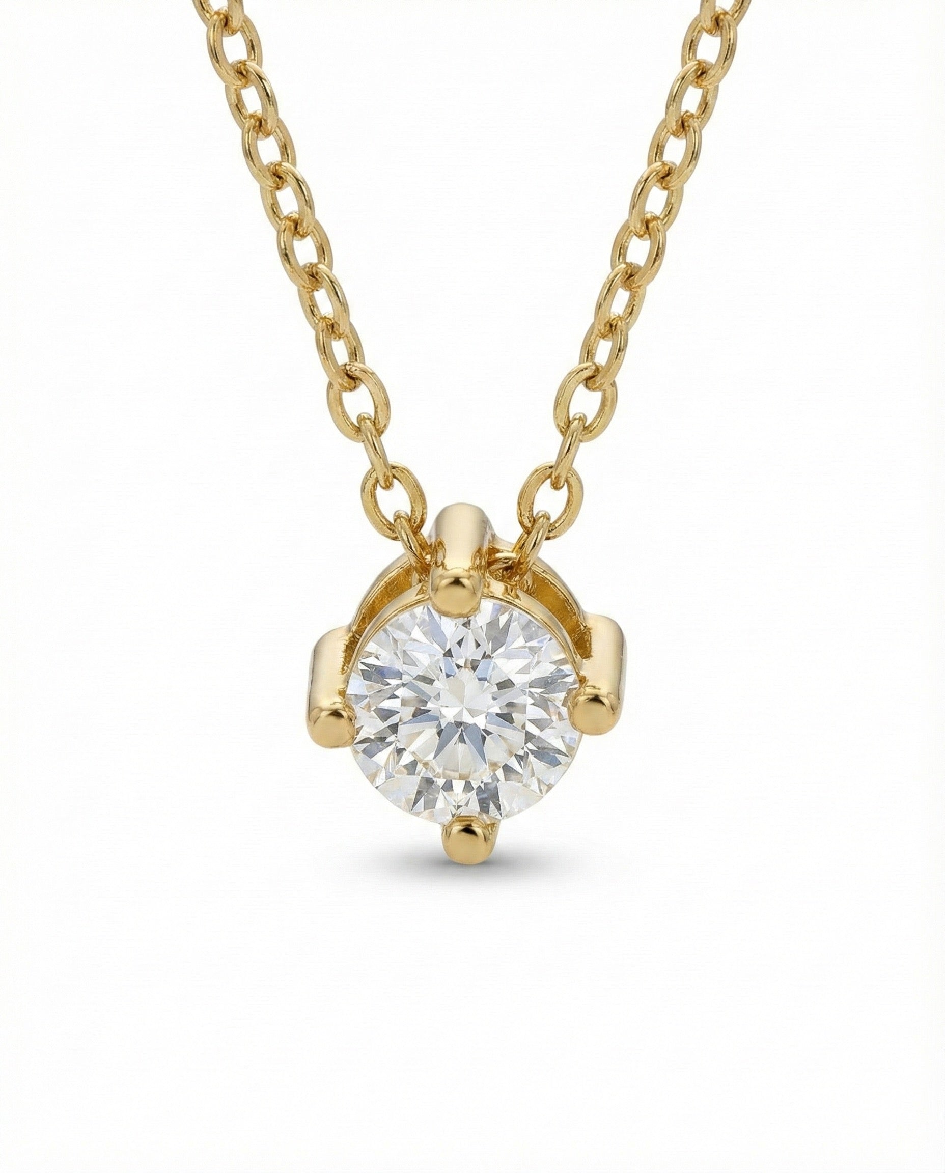Luxe Dainty Diamond Necklace