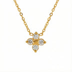 Diatoms Flower Pendant Necklace