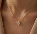 Diatoms Flower Pendant Necklace