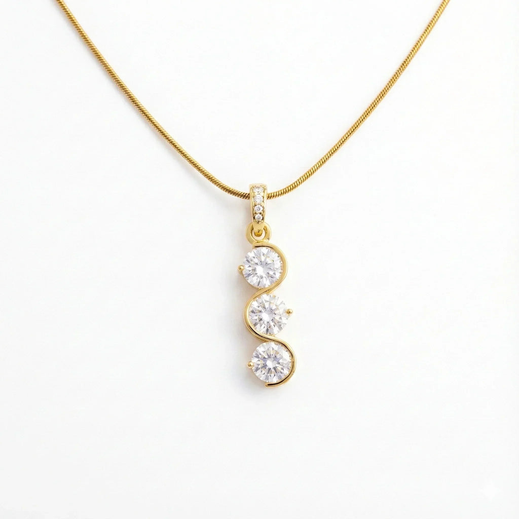 Diatoms Casual Style Diamond Necklace