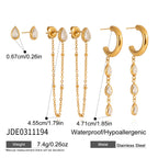 The Prism Trio Earrings Set
