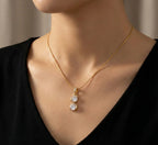 Diatoms Simple Style Diamond Necklace