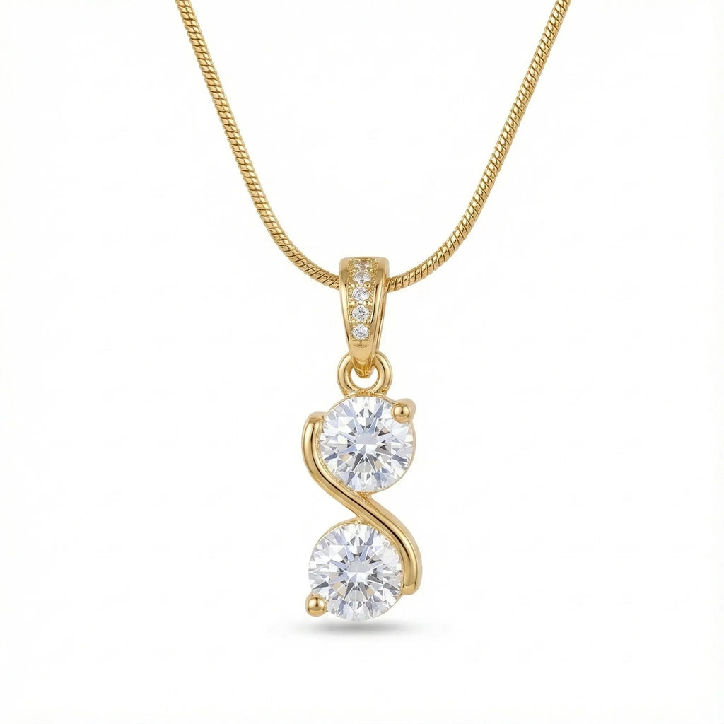 Diatoms Simple Style Diamond Necklace