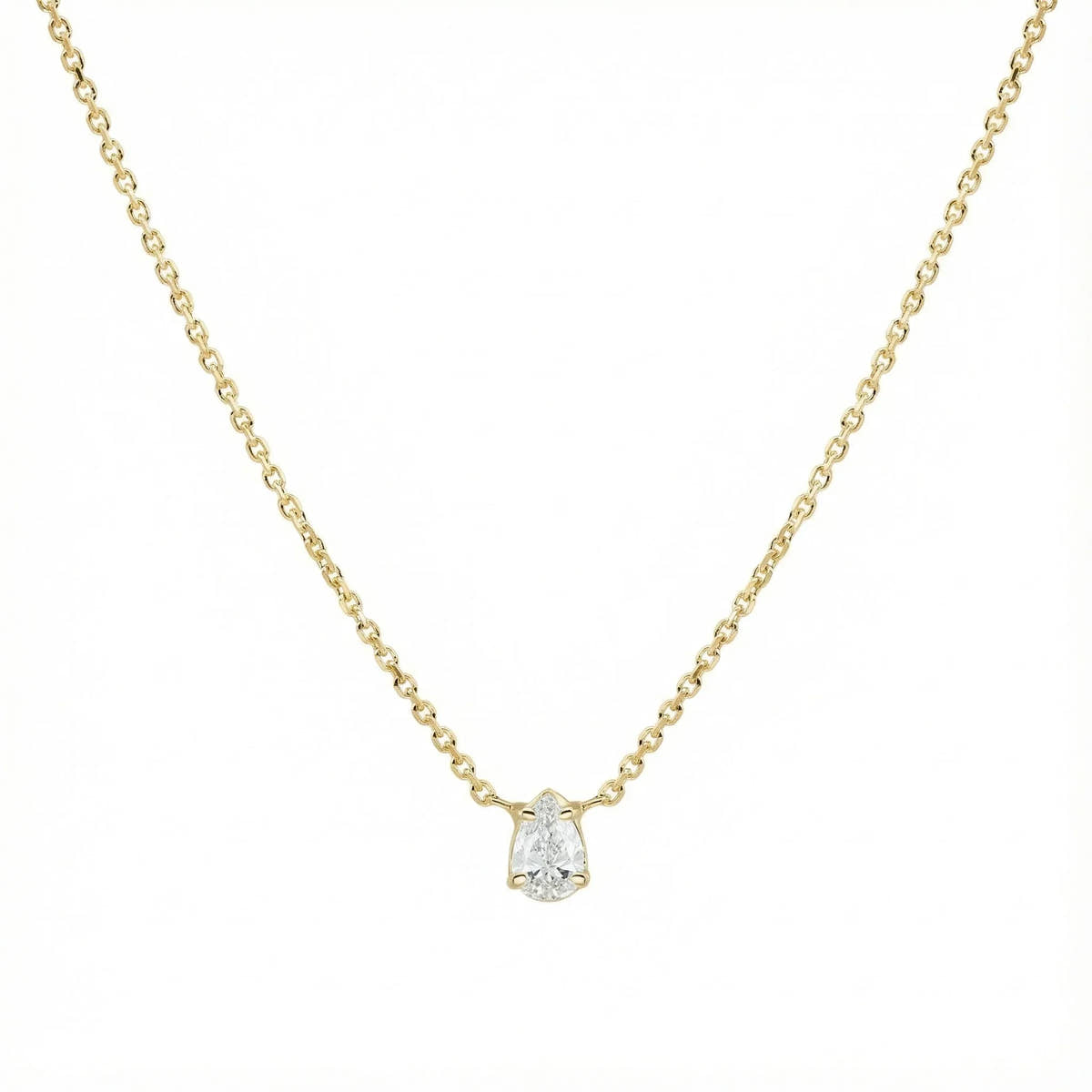 Diatoms Romantic Water Droplets Pendant Necklace