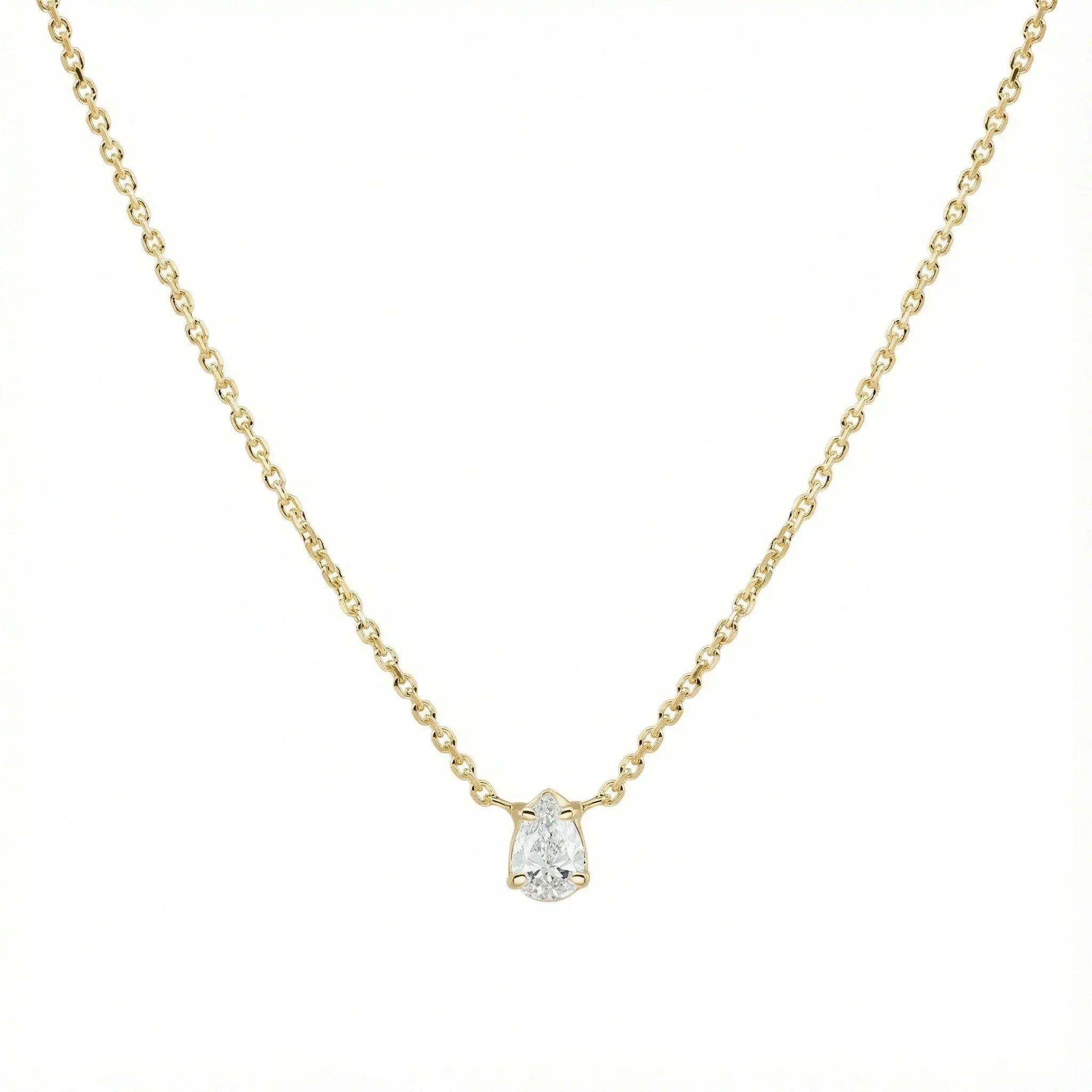 Diatoms Romantic Water Droplets Pendant Necklace