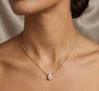 Diatoms Romantic Water Droplets Pendant Necklace