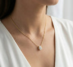 Diatoms Romantic Water Droplets Pendant Necklace