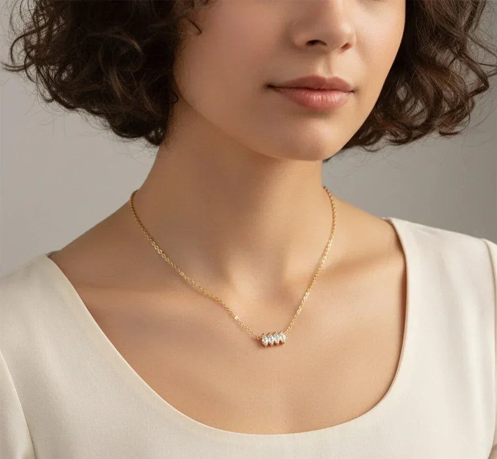 Diamond Studded Necklace