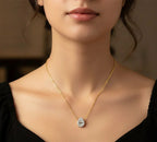 Elegant Water Droplets Zircon Pendant