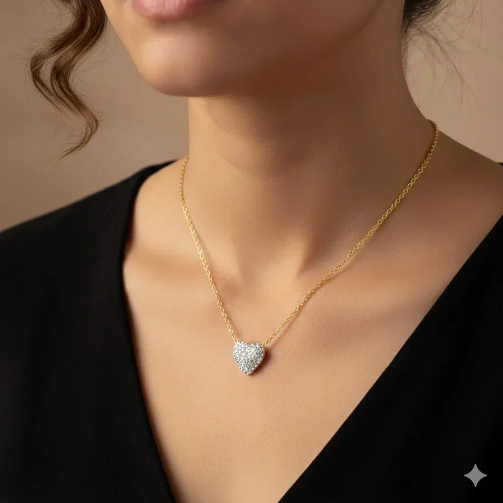 Soul Gem Heart Pendant