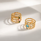 Color Crush Ring Adjustable Ring
