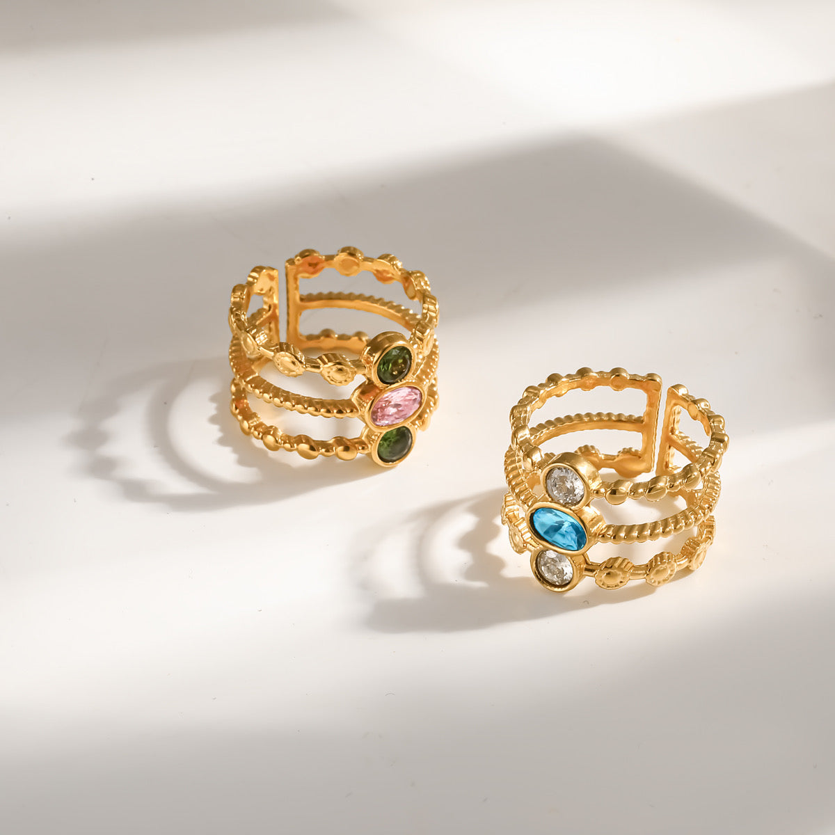 Color Crush Ring Adjustable Ring