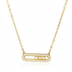 Simple Shiny Geometric Necklace
